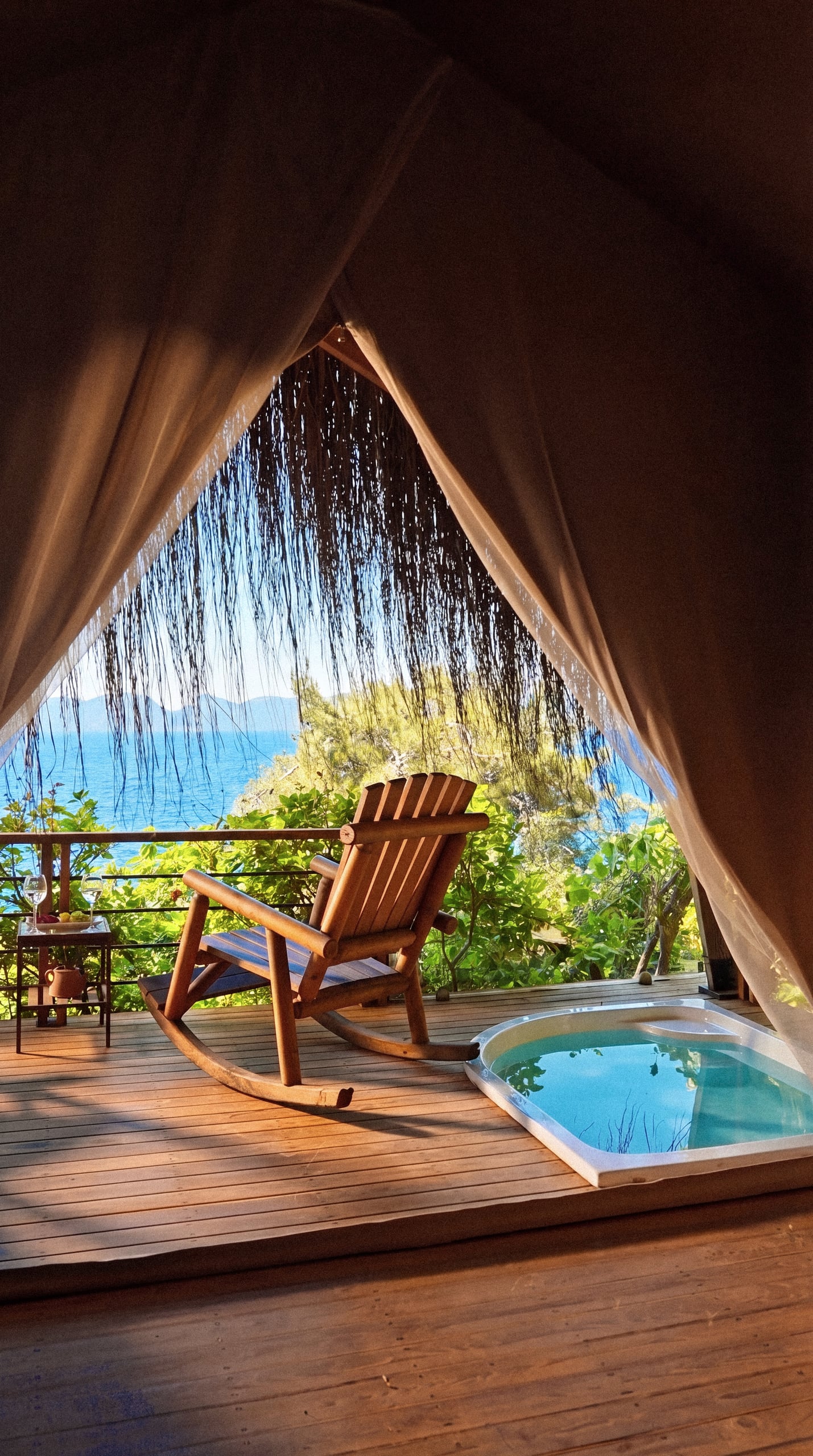Luxus-Glamping