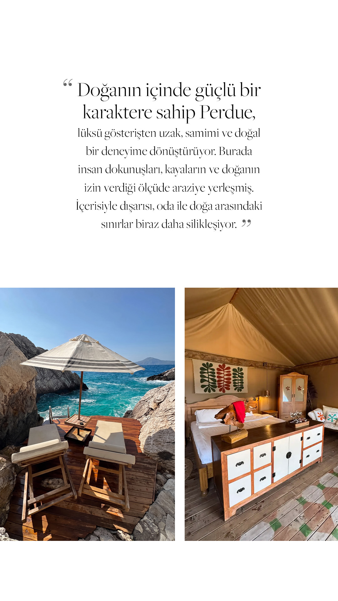 Travel+Leisure Türkiye on Perdue: page 2
